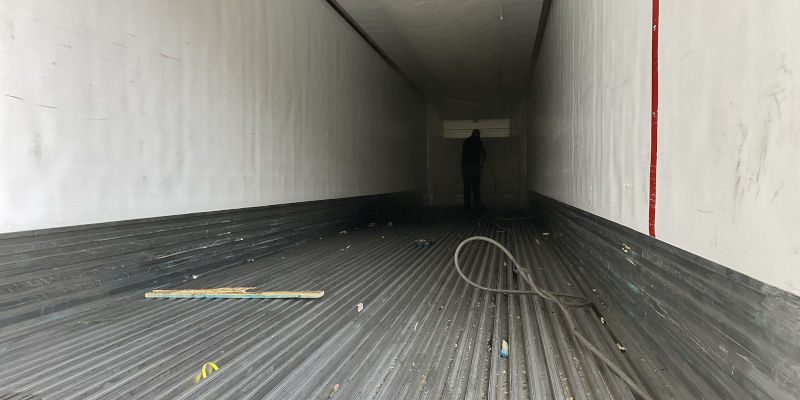 Trailer Wash Out in Cleveland, Tennessee